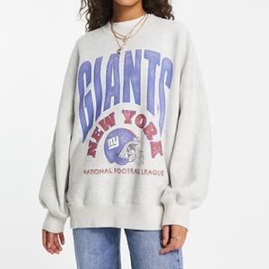 Abercrombie & Fitch New York Giants Sweatshirt Size Small